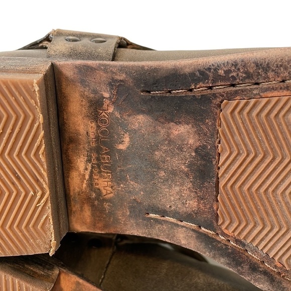 Koolaburra By UGG Ankle Boots | Distressed Dame Harness Boho Style - Size 7 - Picture 7 of 11